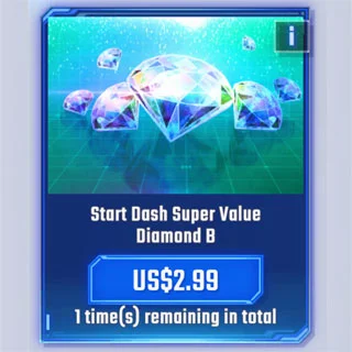 신규 유저 혜택 다이아몬드 패키지 B